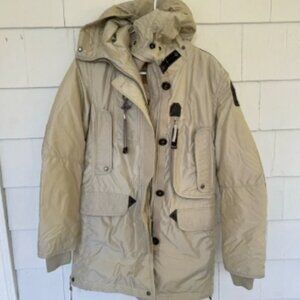 Parajumpers Masterpiece Series Hooded Parka Jacket Tan size XS
